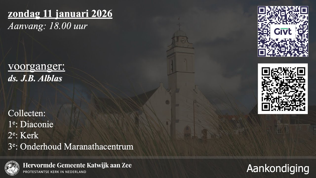 11/01/2026 18.00u ds. J.B. Alblas