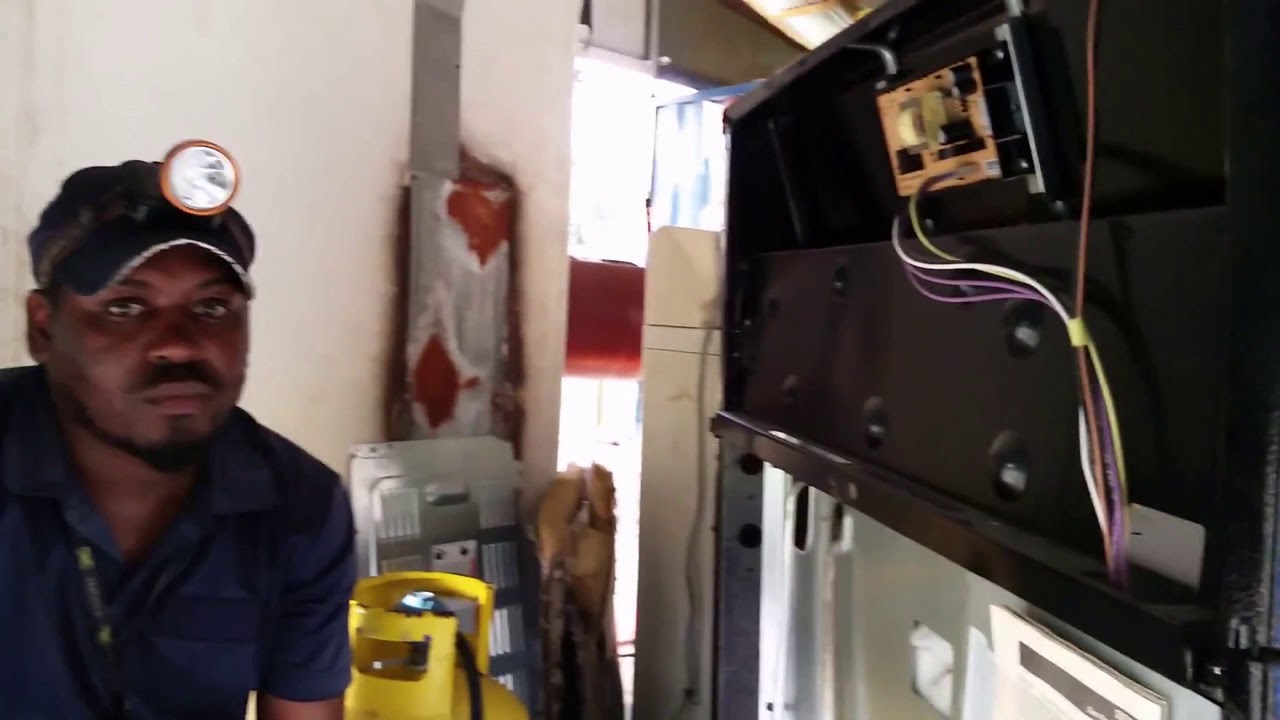 Conversion of Electric Digital Stove to Manual Gas Stove