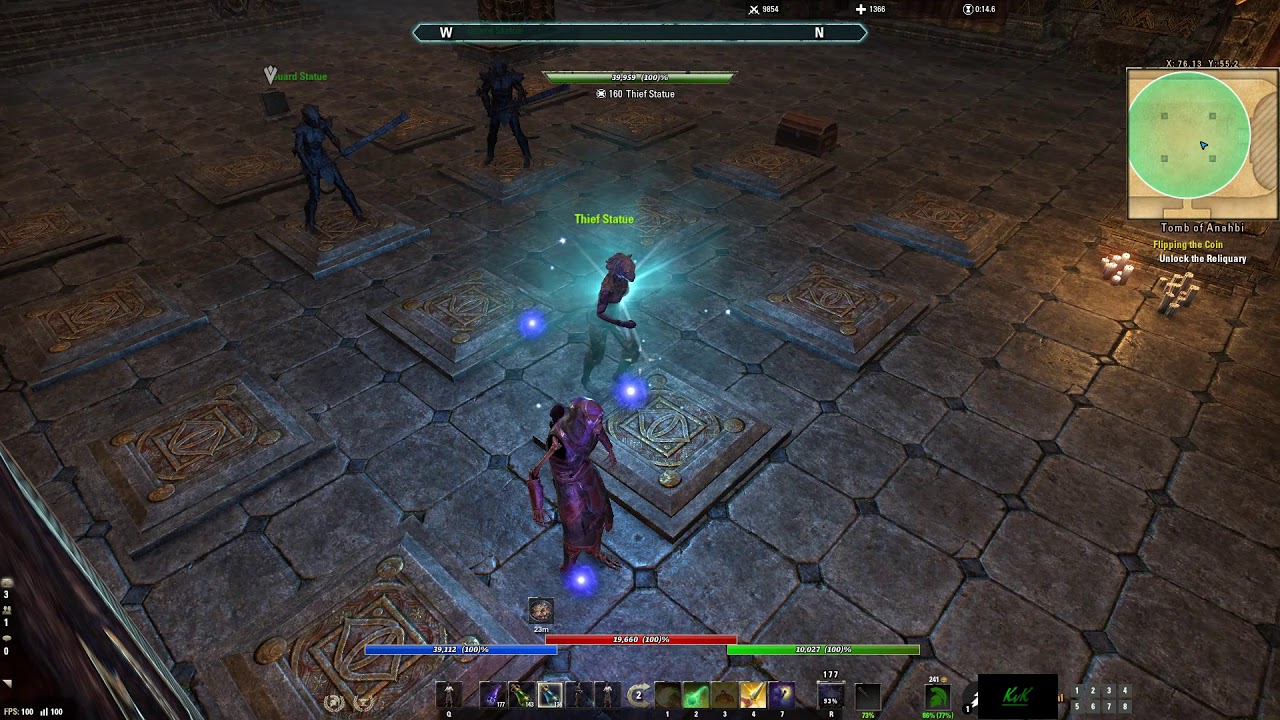 The Elder Scrolls Online - Quest - Flipping the Coin - Unlock the Reliquary