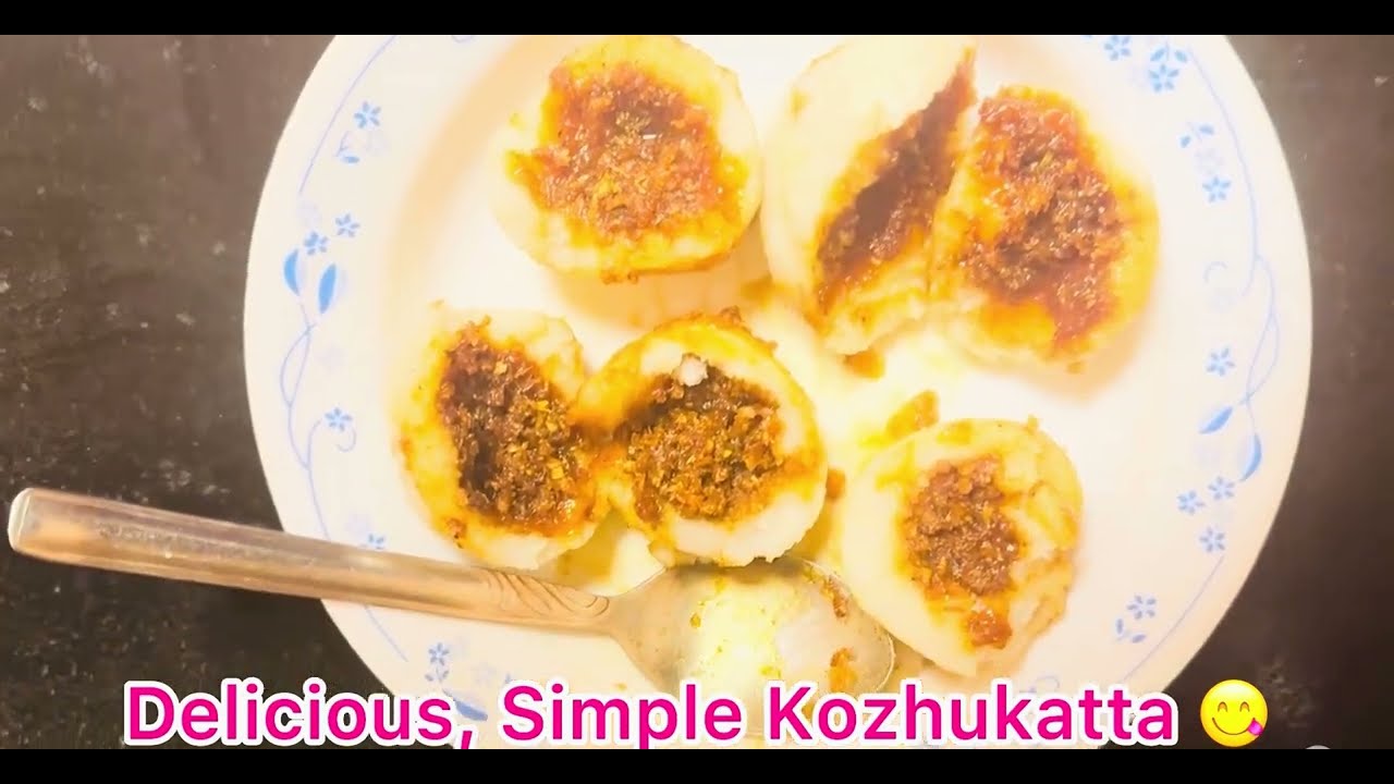 Delicious, Simple Kozhukatta😋