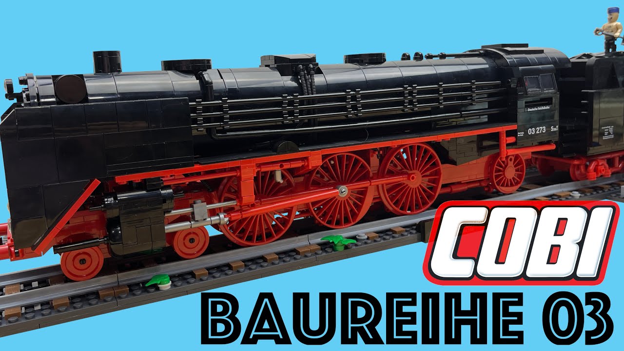 Review Cobi 1:35 Reichsbahn Dampflokomotive Baureihe 03