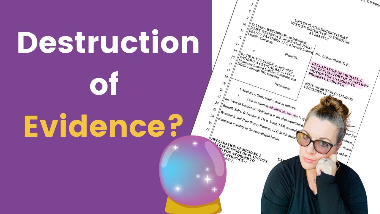 Lawyer Reacts: Tati Westbrook Defamation Lawsuit Motion to Stop Destruction of Evidence by WOACB