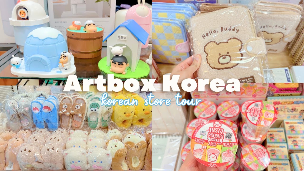Artbox store tour in Korea. The cutest Korean store