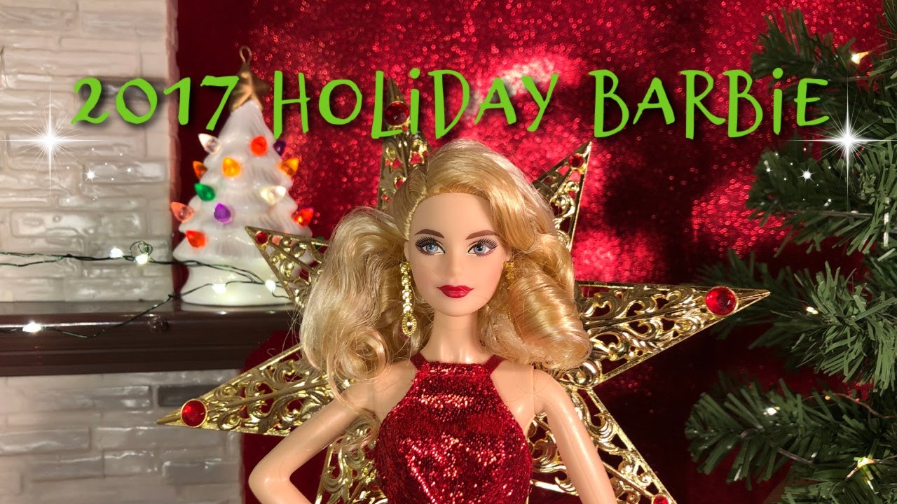 2017 Holiday Barbie - Happy Dollidays Countdown to Christmas!