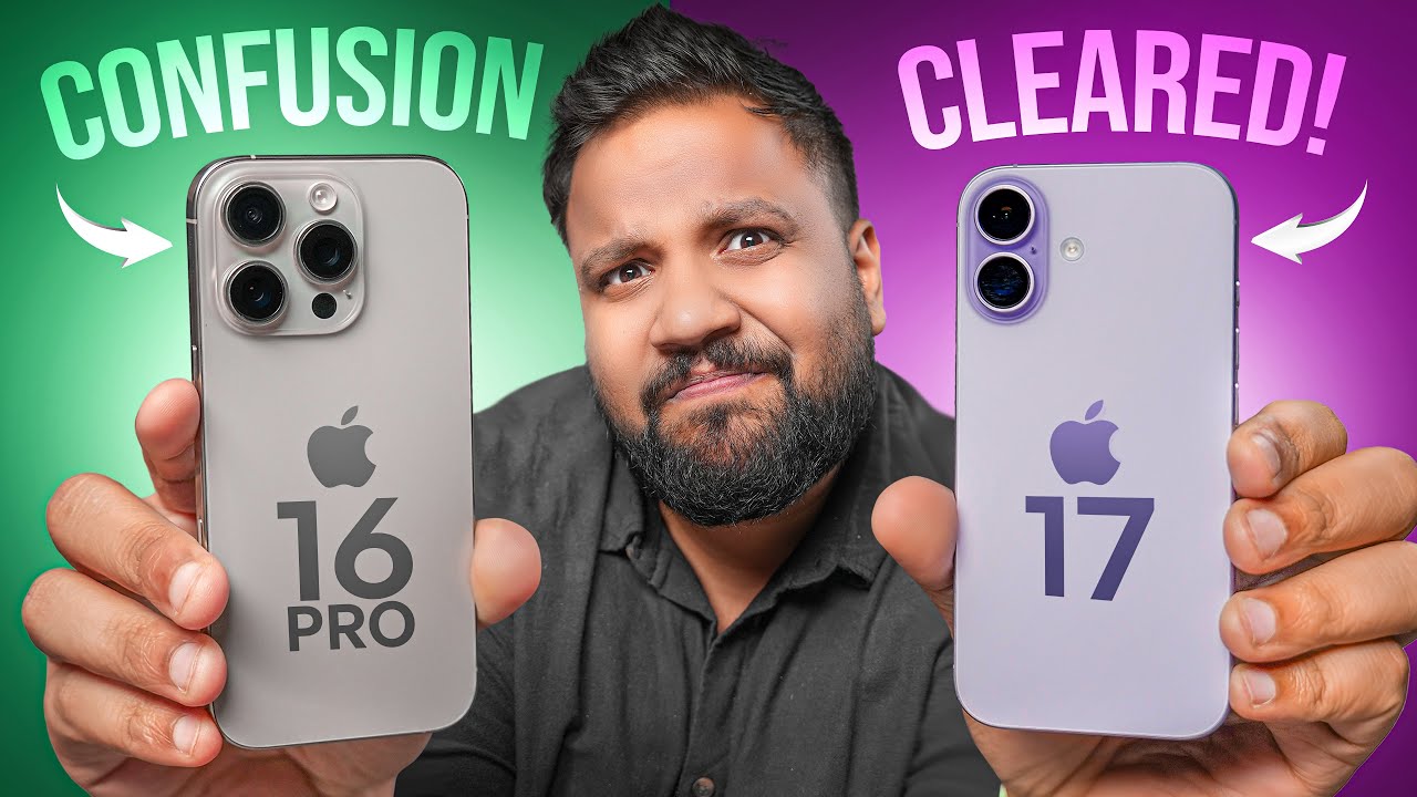 iPhone 17 vs iPhone 16 Pro Comparison – One Is a Much Better Deal!