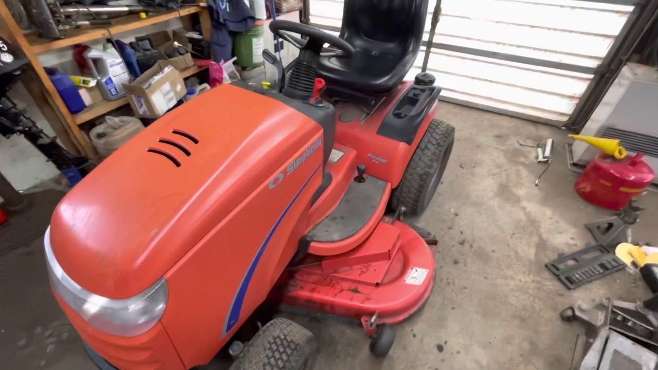 Simplicity Prestige mower spindle repair power steering 54” 27HP Kohler