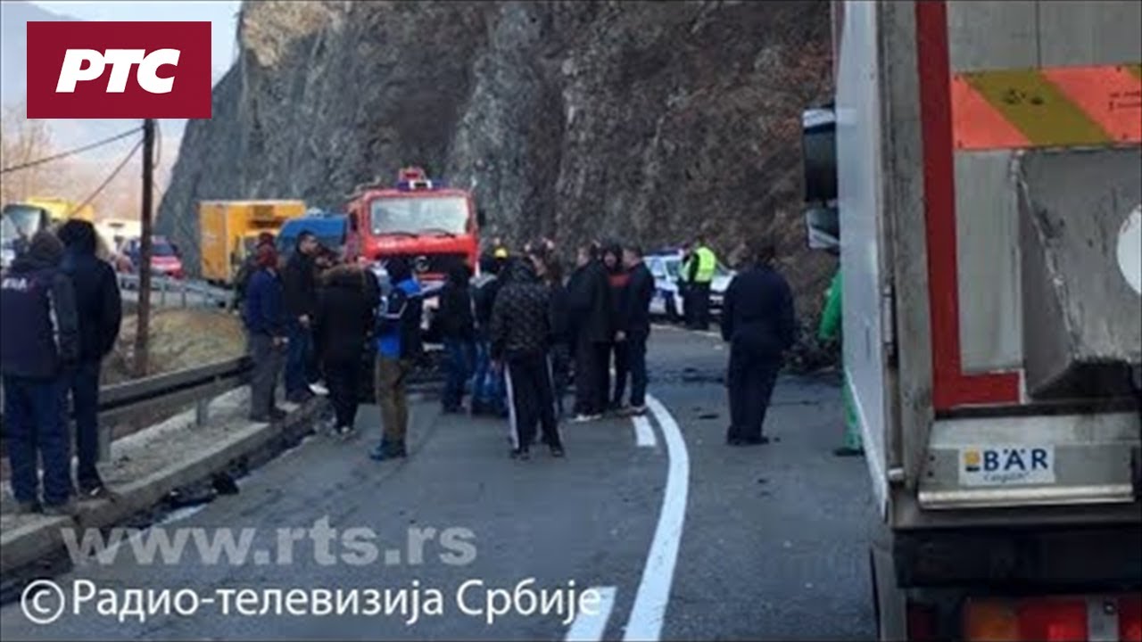 Težak udes na Ibarskoj magistrali
