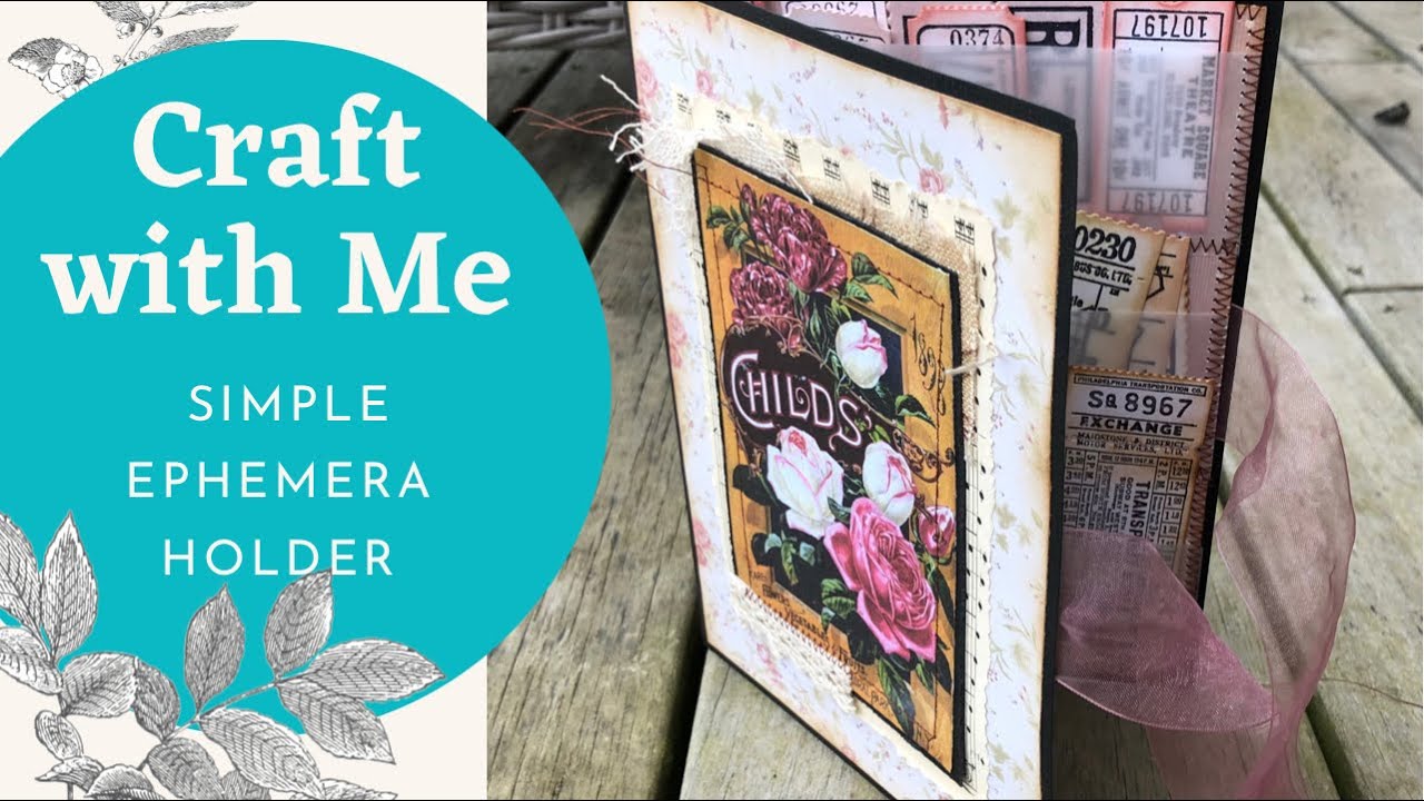 EASY EPHEMERA HOLDER | Stuffed with Tickets and Field Notes