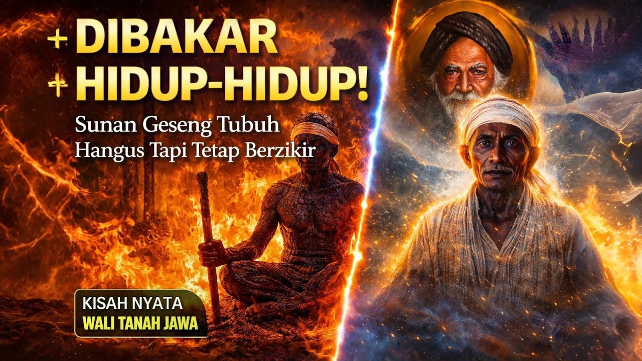 ASAL USUL SUNAN GESENG: Rakyat Jelata yang Tubuhnya Hangus Menjadi Wali Sakti | Murid Sunan Kalijaga