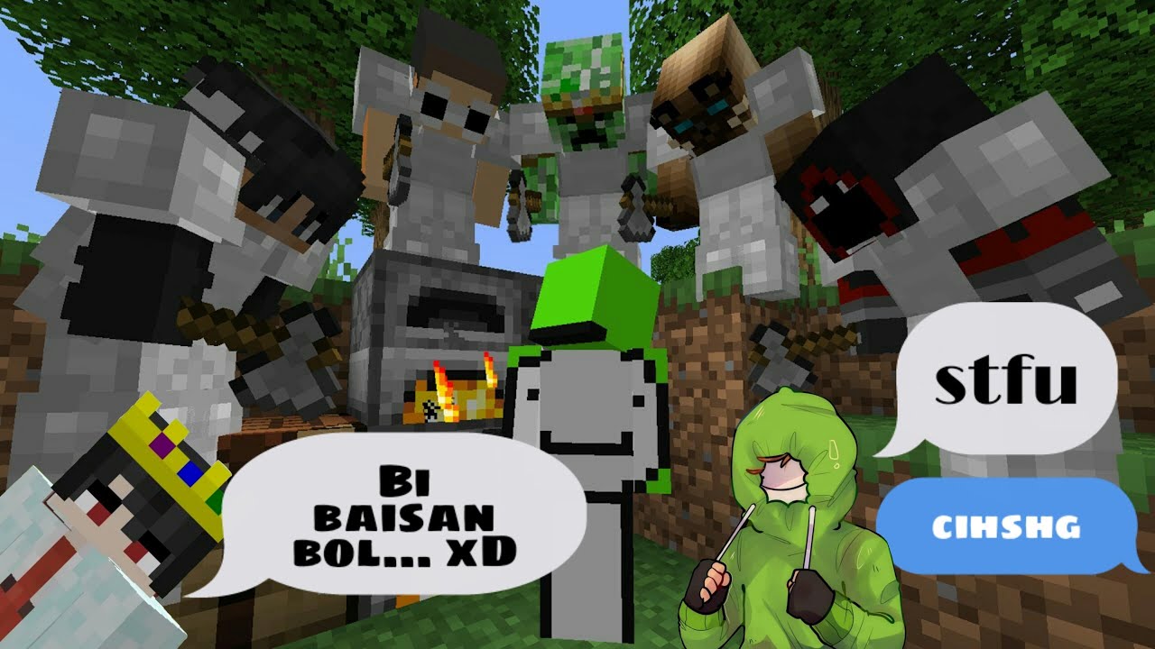 Minecraft Speedrunner VS 5 Hunters REMATCH Reaction By Professor