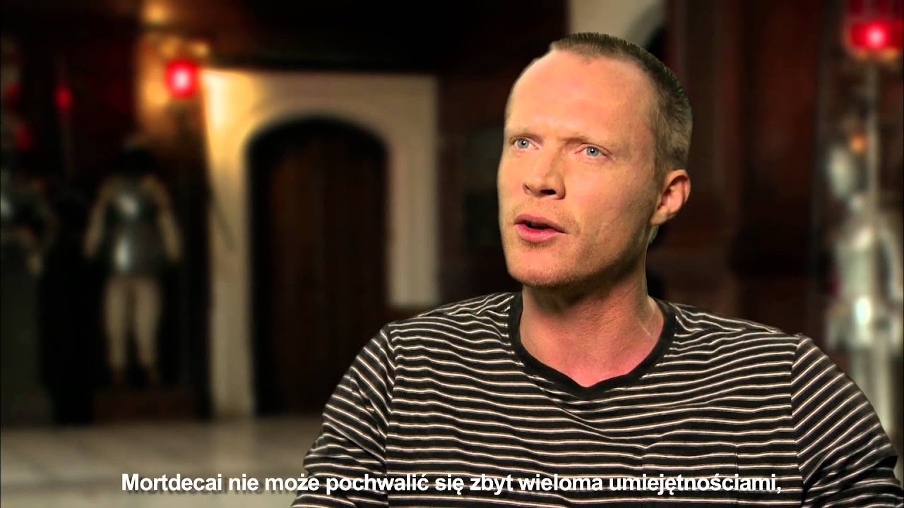 Bezwstydny Mortdecai - wywiad - Paul Bettany