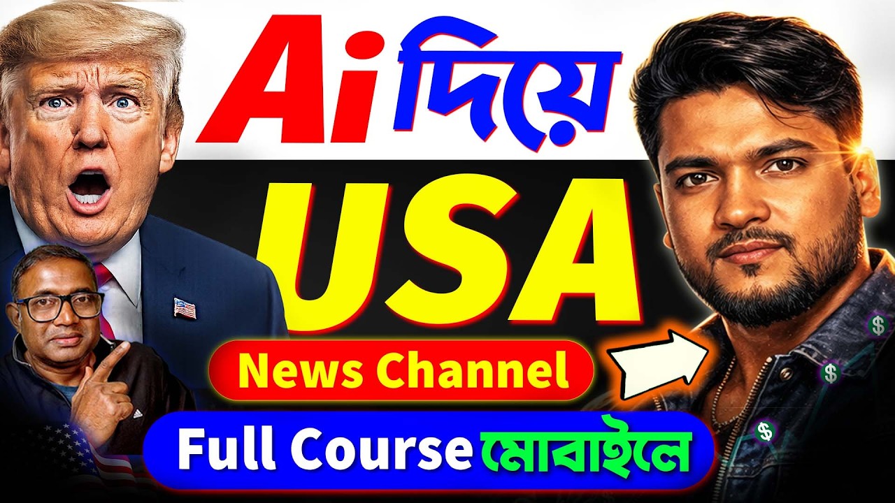 Ai দিয়ে Fastest GROWING USA চ্যানেল | Ai video kaise banaye free mein | Free AI Video Generator