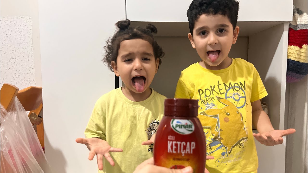 EYVAH BABAM ACILI KETÇAP ALMIŞ !! 