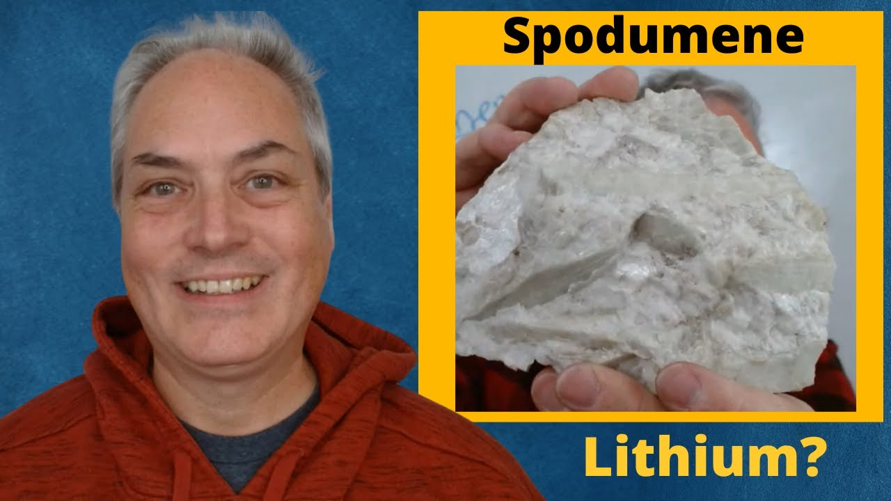 Lithium-rich Mineral - What is Spodumene? - Lithium Aluminum Silicate - Mineral Collection