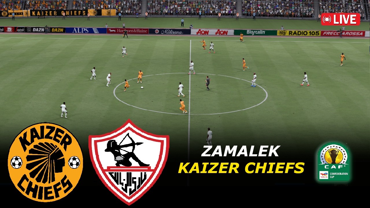 🔴Zamalek SC vs Kaizer Chiefs | CAF Confederation Cup 2026 | eFootball Pes21 Simulation