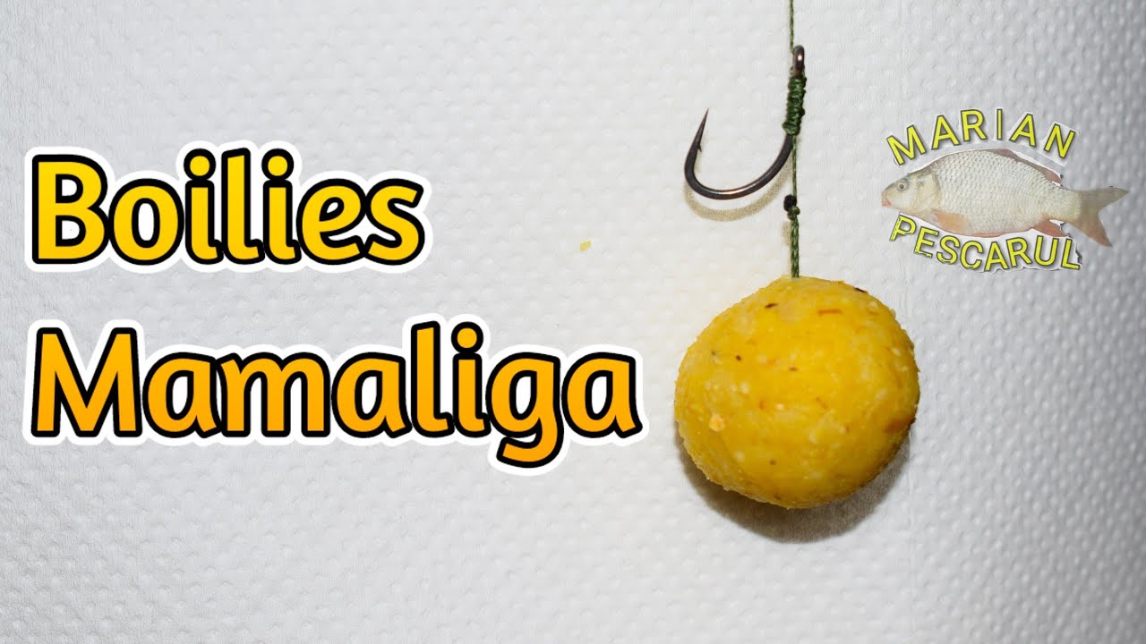 Reteta simpla boilies mamaliga pentru crap