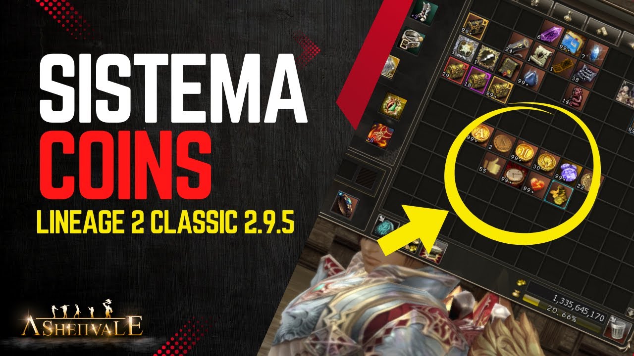 Sistema de Coins en Ashenvale.club | Lineage 2 classic 2.9.5
