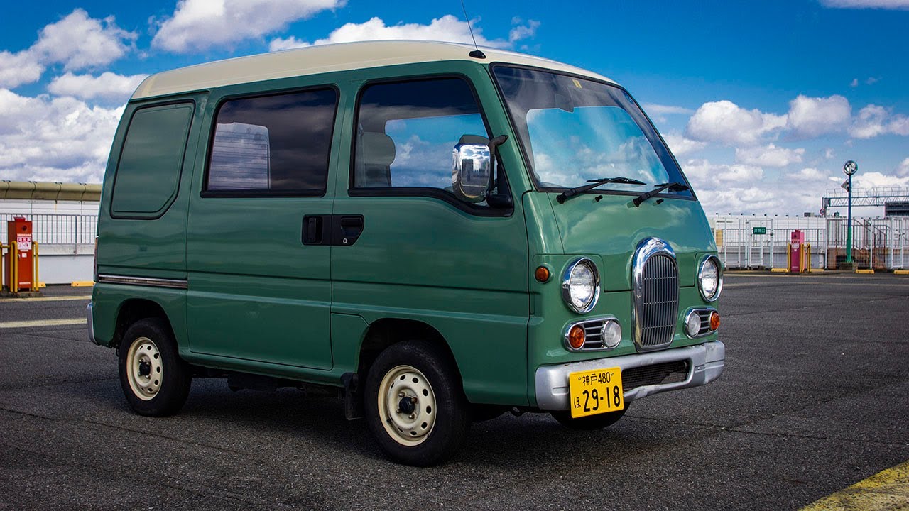 ATL JDM IN JAPAN- 1994 Subaru Sambar Dias Classic (DRIVING AROUND AMAGASAKI) Walk Around