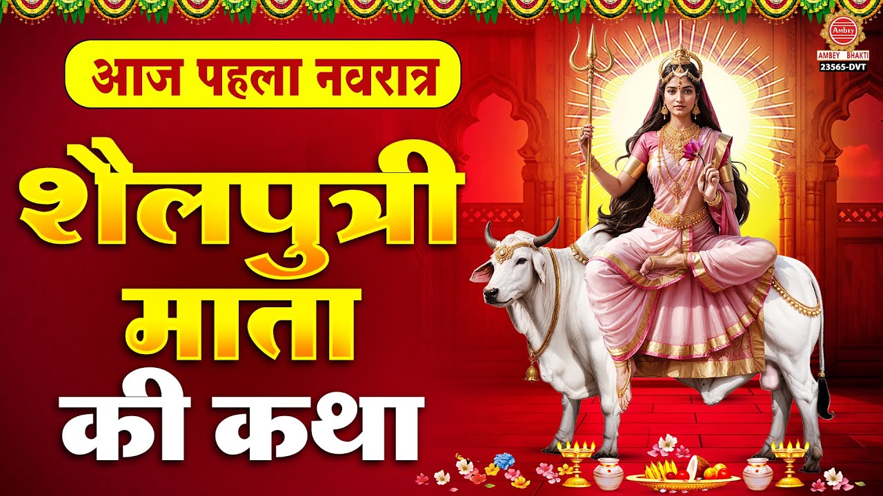 पहला नवरात्रा स्पेशल - शैलपुत्री माता की कथा | Maa Shailputri Ki Katha | Chaitra Navratri 2025