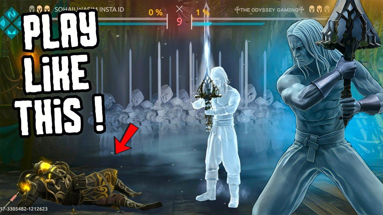 Как бороться с крайне пассивными игроками, играя пассивно || Shadow Fight 4 Arena