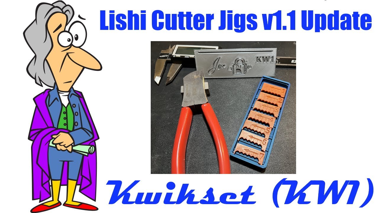 Lishi Cutter Jig v1.1 - Kwikset (KW1)