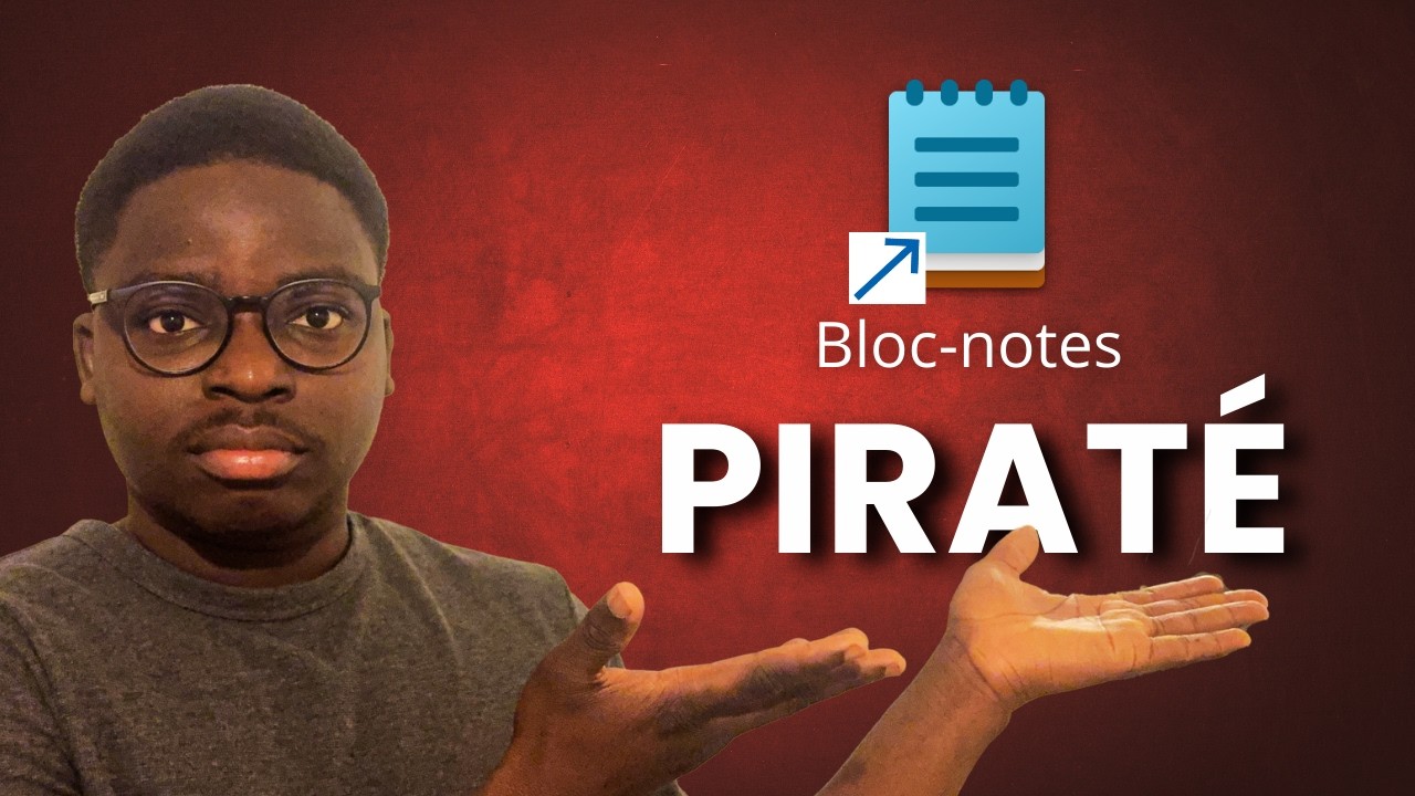 Mettez à jour Windows 11 svp… Bloc-notes a été piraté