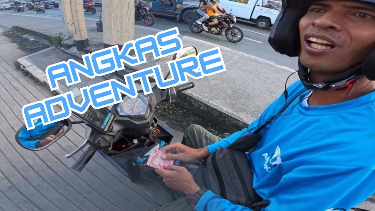 Sprint 150 PIck Up | Angkas Adventure | Short Ride