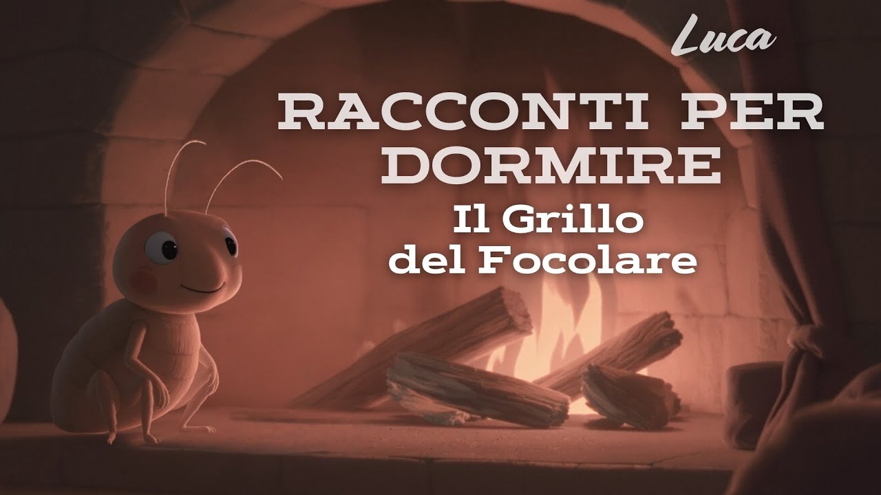 IL GRILLO DEL FOCOLARE _ Storia per Dormire