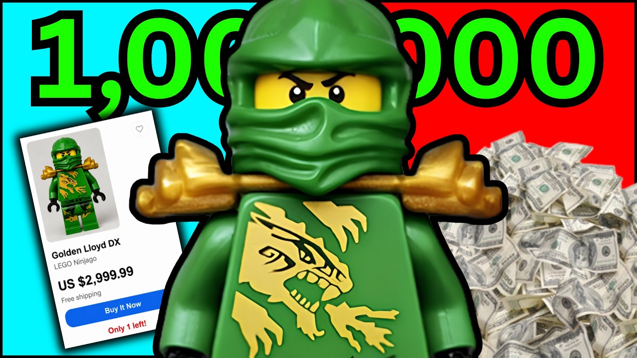 Зарабатываю $1 миллион на продаже Lego! Покупаю САМУЮ ДОРОГУЮ фигурку Ninjago || Lego Бизнес ЭП6