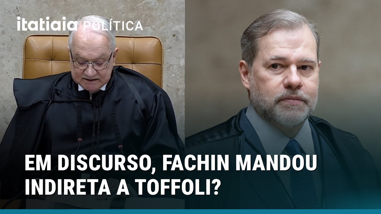 EM POSSÍVEL INDIRETA A TOFFOLI, FACHIN DIZ QUE "MINISTROS RESPONDEM PELAS ESCOLHAS QUE FAZEM"