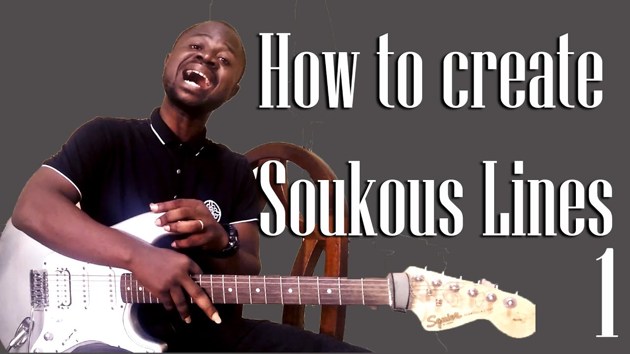 Как создать линии Soukous 1