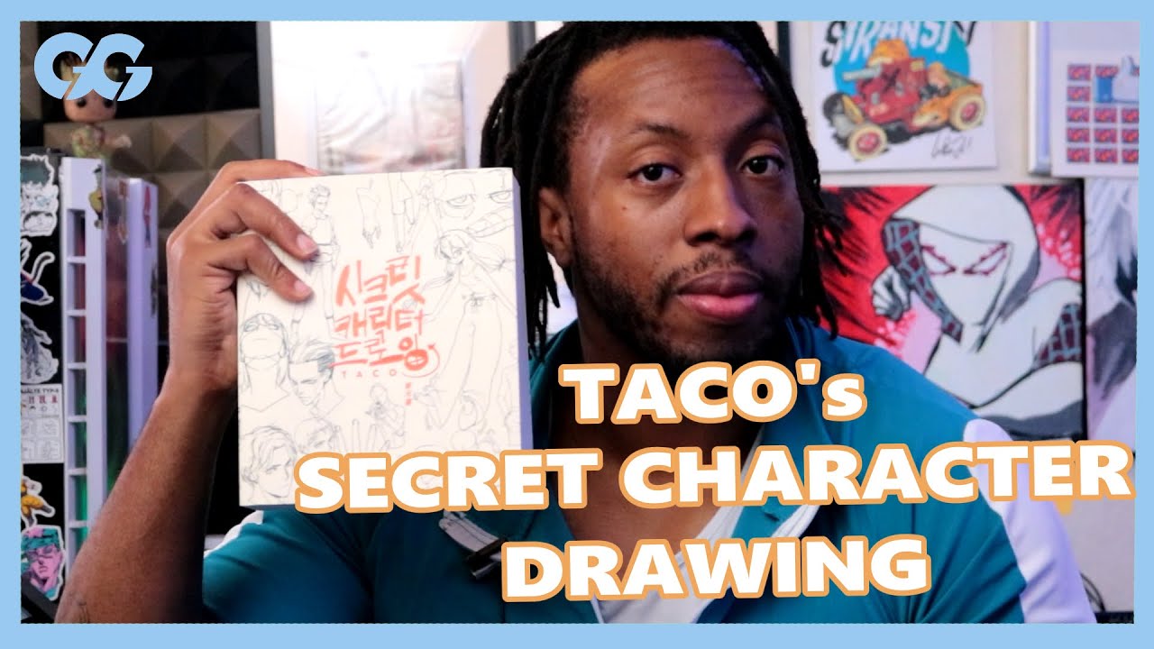 TACO LEZHIN Secret Character Drawing Book Review