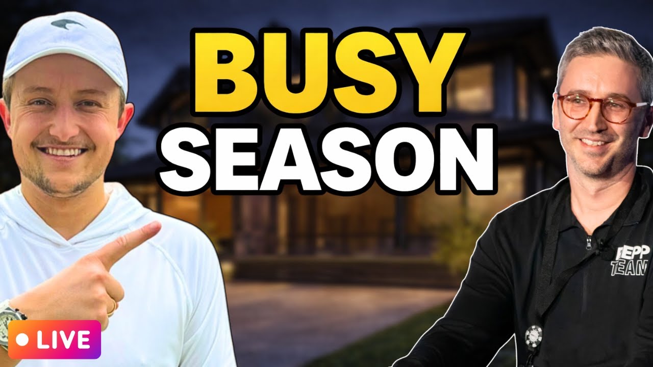 How to Not Miss Out on Busy Season as a Real Estate Photographer (LIVE)