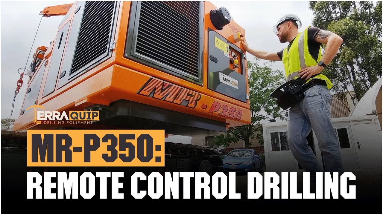 Marini MRP 350 Remote Control Large diameter drilling and piling rig