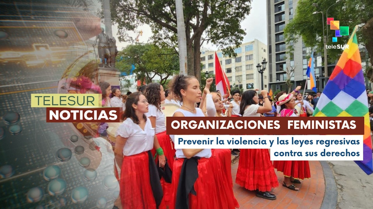 En Perú, organizaciones sociales marcharon para exigir trabajo digno