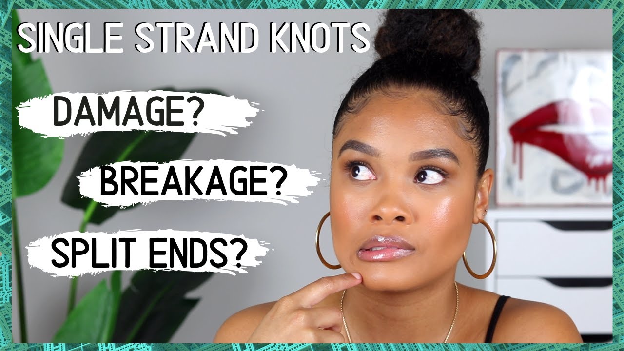 how to manage + avoid single strand knots | natural hair journey