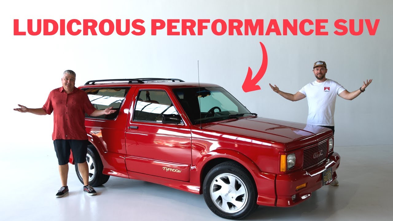 Убийца Ferrari! GMC Typhoon стал первым заводским внедорожником-слипером.