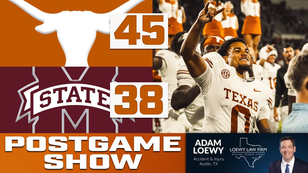 Texas Pulls Off a Miracle!!! | Texas vs Mississippi State Postgame Show