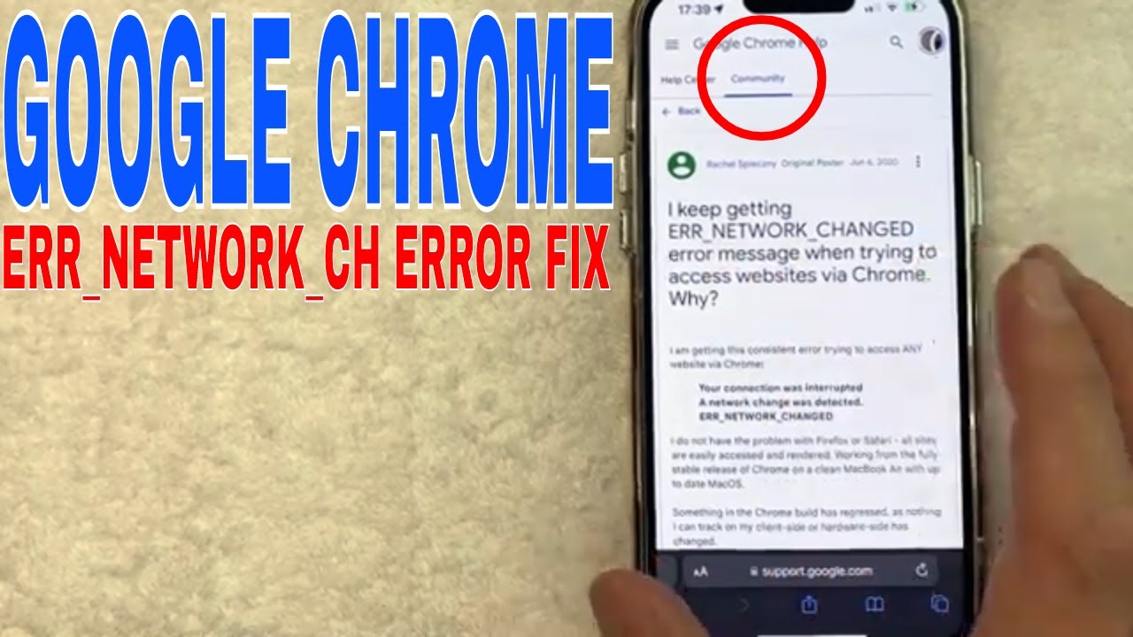 ✅ Исправление ошибки ERR_NETWORK_CHANGED в Chrome 🔴