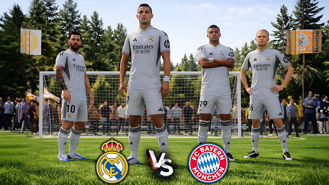 FIFA VOLTA 26 - RONALDO, MESSI, MBAPPE, HAALAND ALL STARS | REAL MADRID vs BAYERN MUNICH - FINAL