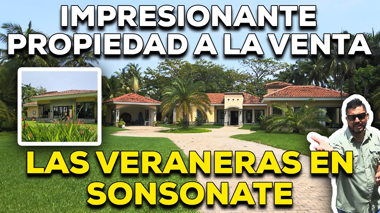 EN VENTA UNA CASA DE PLAYA SOÑADA EN LAS VERANERAS EL SALVADOR $490,000 NEG