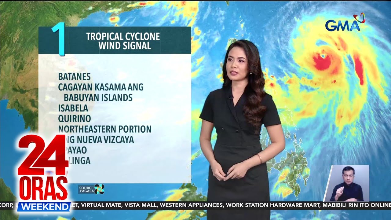 Bagyong Nando, lalong lumakas at posibleng maging super typhoon | 24 Oras Weekend