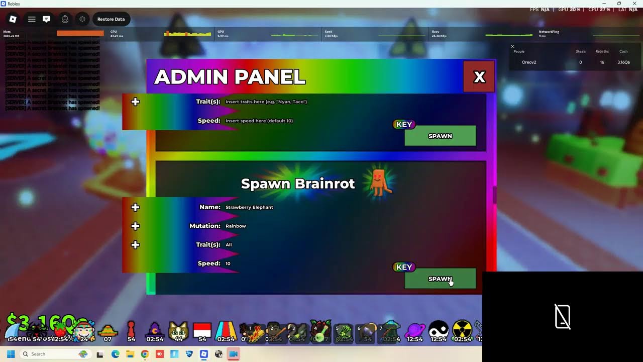 playing roblox