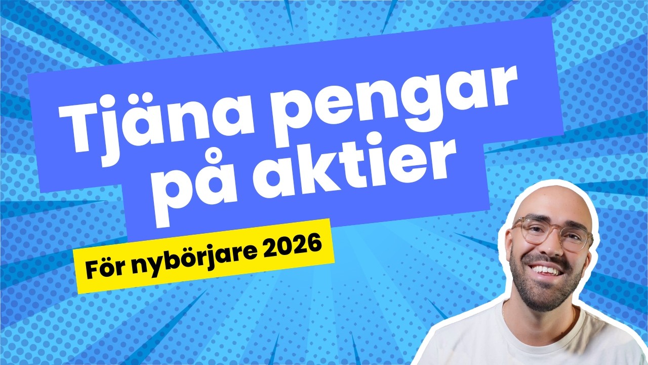Så fungerar aktier → risk, utdelning & köp i Avanza (nybörjarguide)