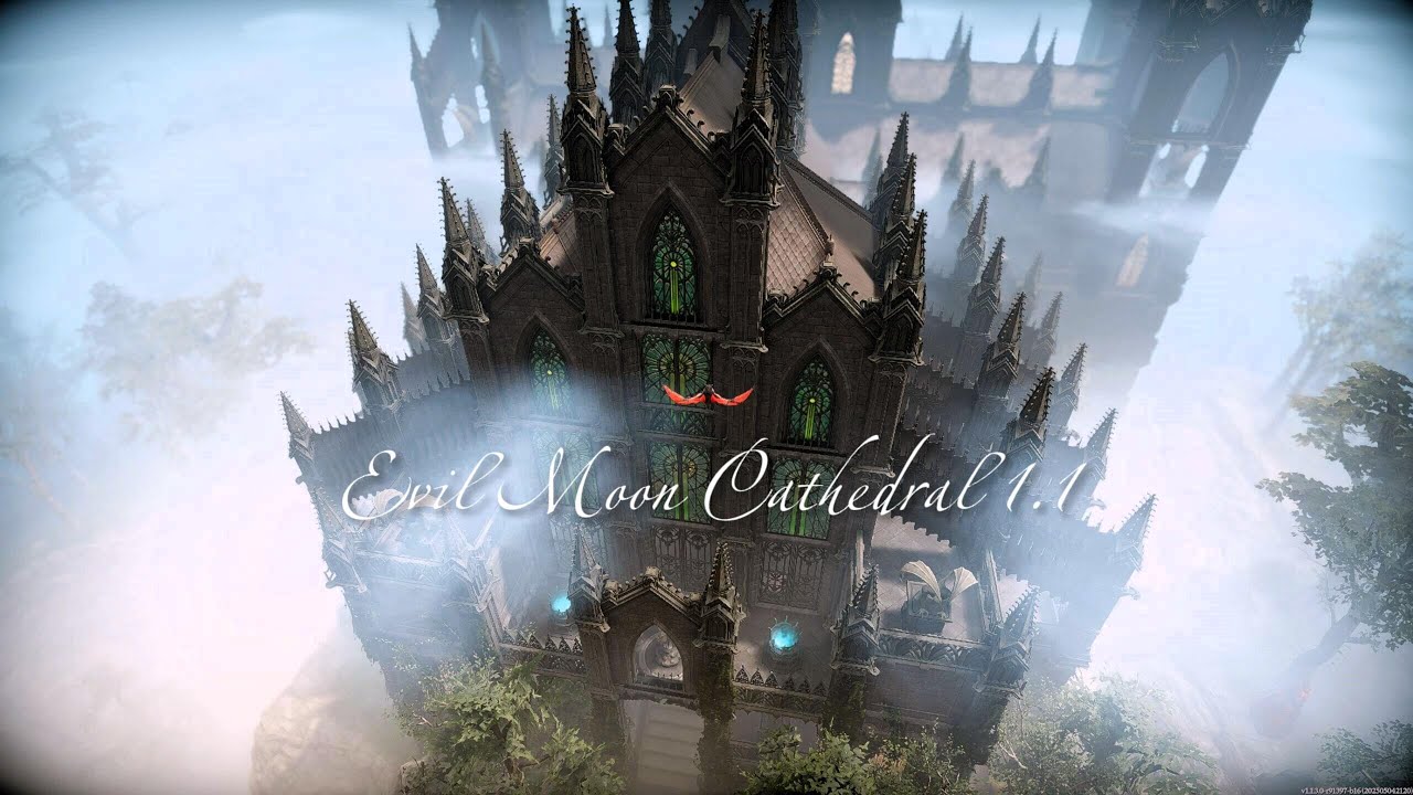 V Rising 1.1 Castle Tour - Evil Moon Cathedral Remake
