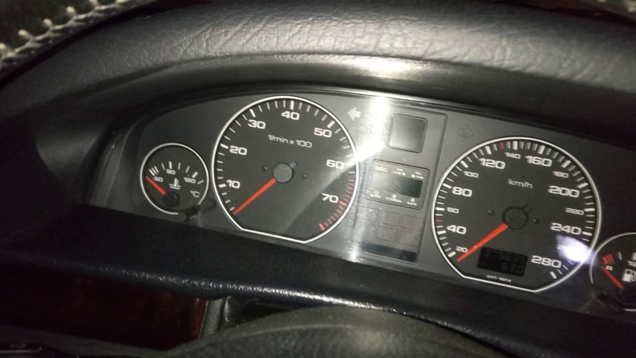 Как Audi 2.6 ABC заводится в мороз
