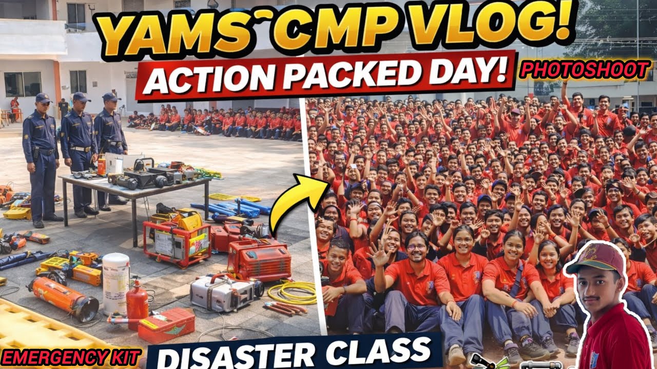 Day 7 Vlog | Morning PT Parade 💪 Disaster Class 🚨 Emergency Equipment Demo & Epic Group Photo!