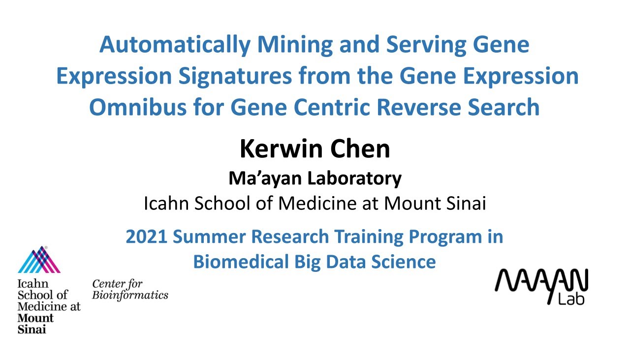 Gene Centric GEO Reverse Search