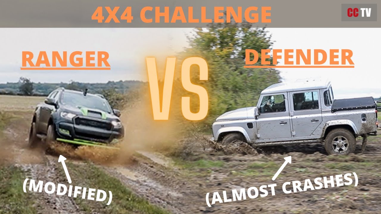 Extreme off road 4x4 Challenge - Defender vs Ranger
