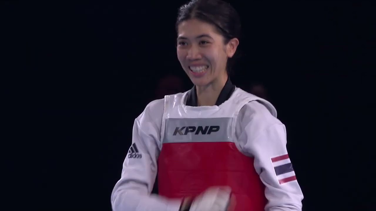 220 F W-49kg 🔵 DINCEL Merve TUR vs 🔴 WONGPATTANAKIT Panipak THA I Manchester 2022 World Taekwondo GP